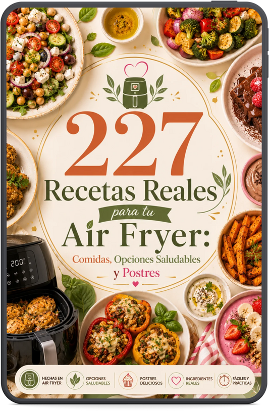 227 Recetas Reales para tu Air Fryer